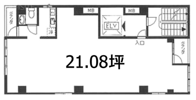 ミオ両国4F 間取り図