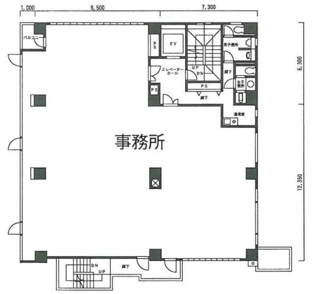 アヤベビル2F 間取り図