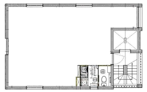 秋葉原ビルヂング3F 間取り図