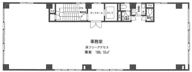 飯田橋KMビル3F 間取り図