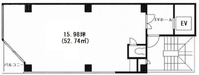 KT淡路町ビル6F 間取り図