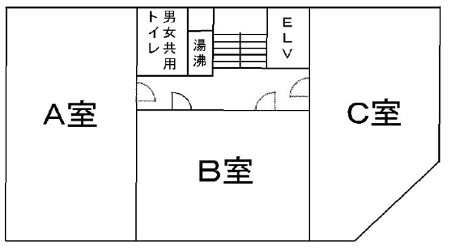 IB第1ビル9F 間取り図