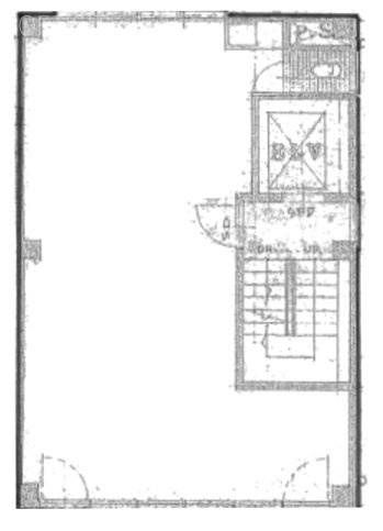 第一南川ビル3F 間取り図