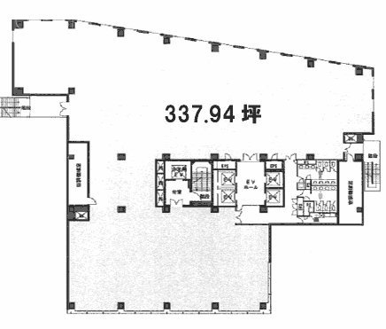 国際興業三田第2ビル4F 間取り図