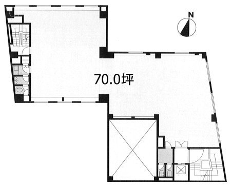 福井ビル5F 間取り図