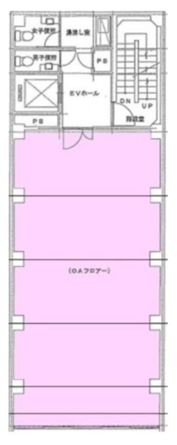 ル・グラシエルBLDG.702F 間取り図