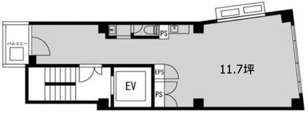 COCOSPACE高田馬場5F 間取り図