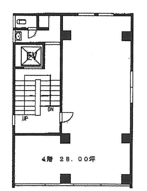 コムラ(小村)ビル1F 間取り図