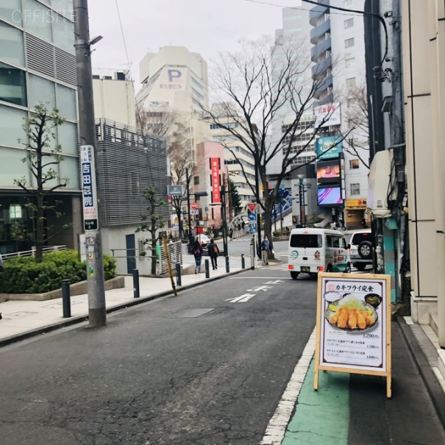 道玄坂スクエア　ビル前面道路