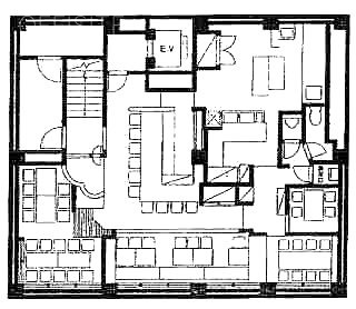 AOYAMA FUSIONビル2F 間取り図