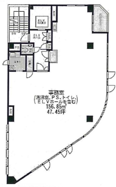 サンシティビル5F 間取り図