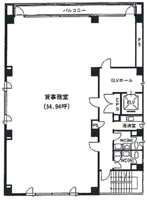 YPCビル3F 間取り図