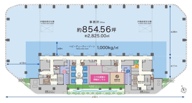 TORANOGATE27F 間取り図