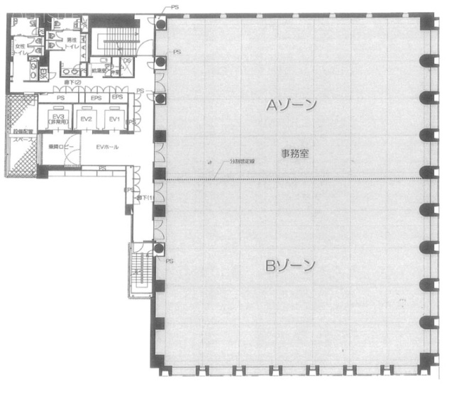 住友不動産千代田ファーストウイング2F 間取り図