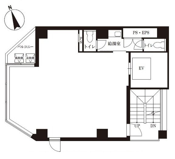 VORT新橋二丁目15F 間取り図