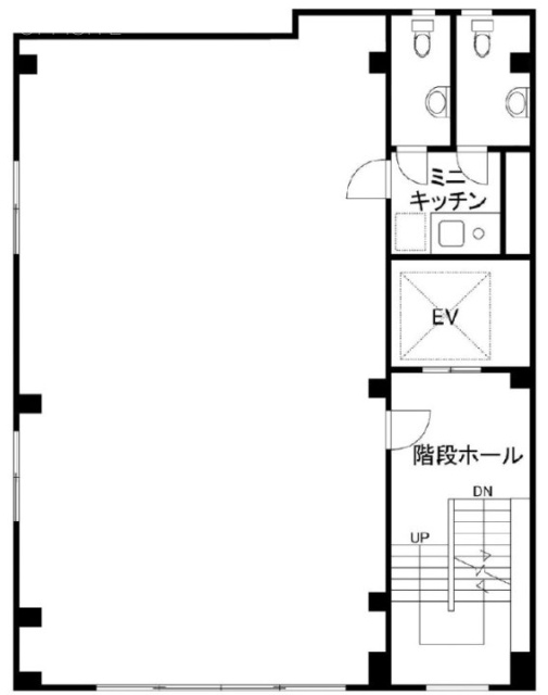 コスモビル4F 間取り図