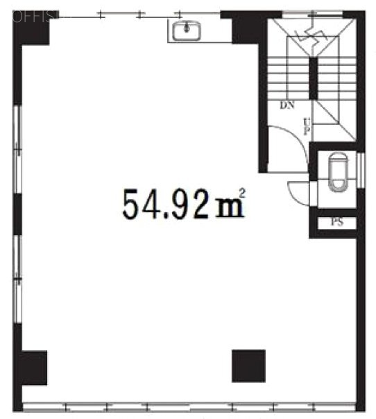 古室ビル4F 間取り図