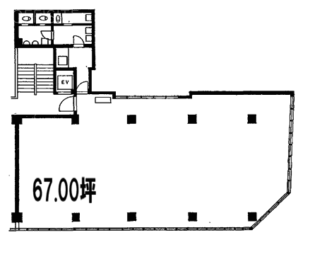 戸谷ビル4F 間取り図