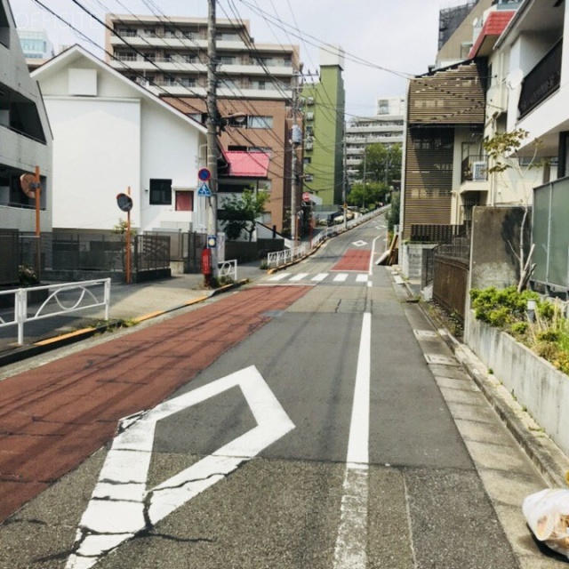 アーバイル目黒エピキュア ビル前面道路