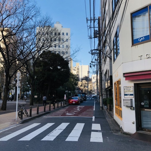 ギンザヨシダビルⅡ ビル前面道路