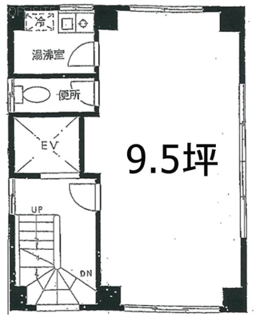 シダフォレスト浜松町2F 間取り図