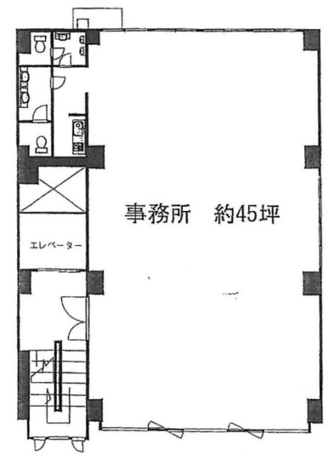 神楽坂榎ビル3F 間取り図