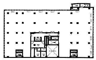 新宿パークビル5F 間取り図