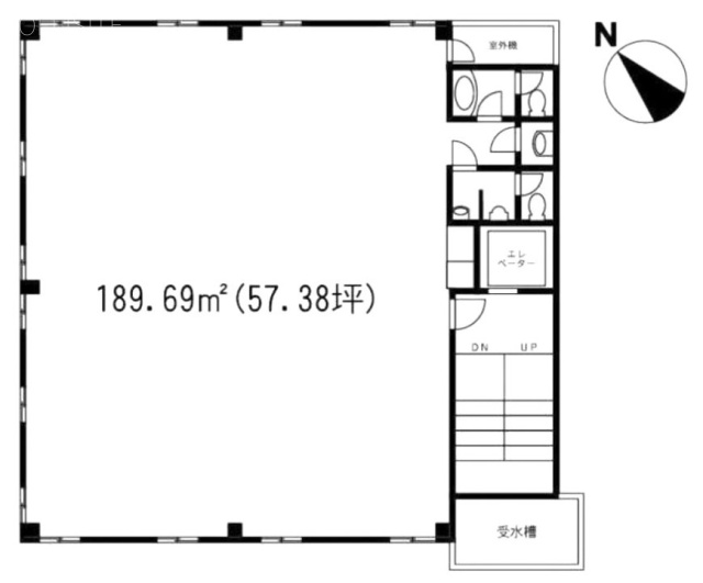 秀和九段富士見町ビル3F 間取り図