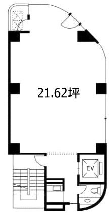 ビルドT9ビル1F 間取り図