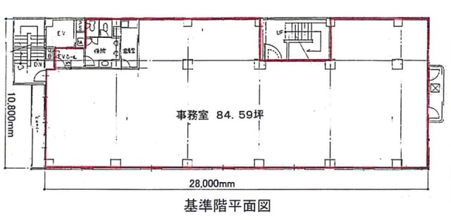 佐貫屋川名ビル1F～4F 間取り図