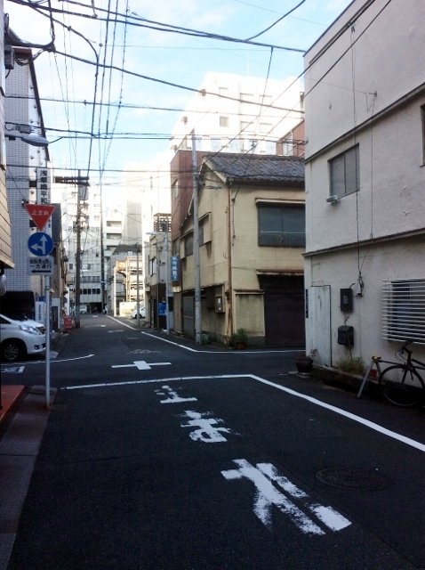 内田ビル ビル周辺道路
