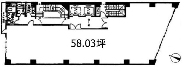 第一坂本ビル3F 間取り図