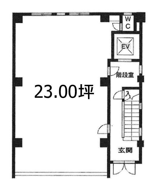 笠井ビル2F 間取り図