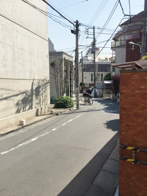トーカン原宿キャステール ビル前面道路