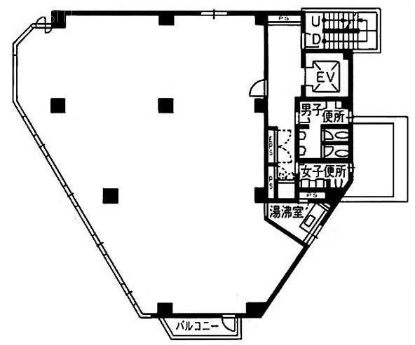 RKビル6F 間取り図