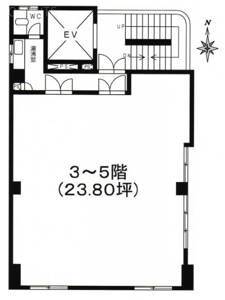 井上ビル202 間取り図