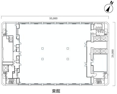 国際新赤坂ビル東館B1F 間取り図