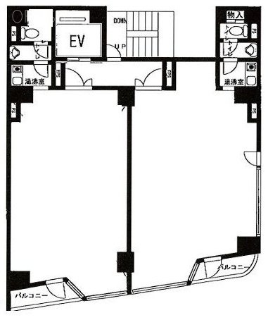 RSビル6F 間取り図