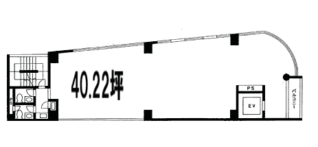 アダックスビル7F 間取り図