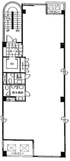 旭日ビル5F 間取り図