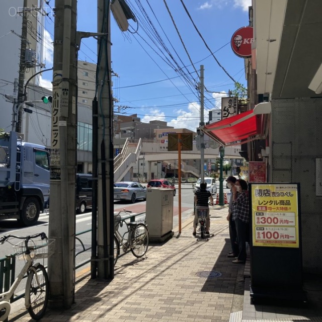 品川YMDビル ビル前面道路