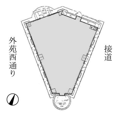 ドーリック南青山7F 間取り図