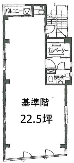 エマタナカビル7F 間取り図