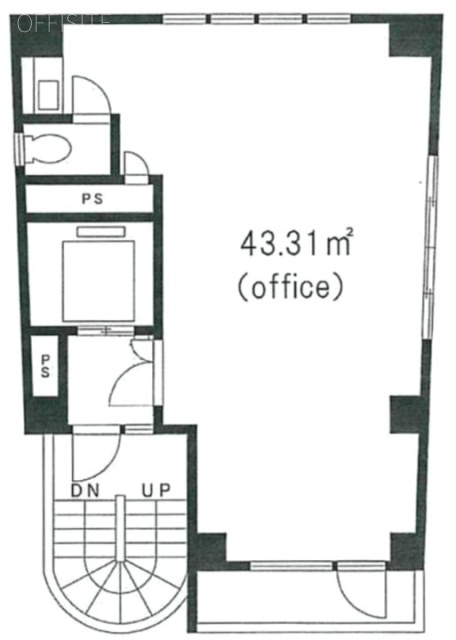石毛ビル4F 間取り図