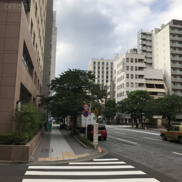 セイラン水天宮前 ビル前面道路