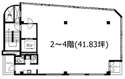 メディパーク中町ビル2F 間取り図