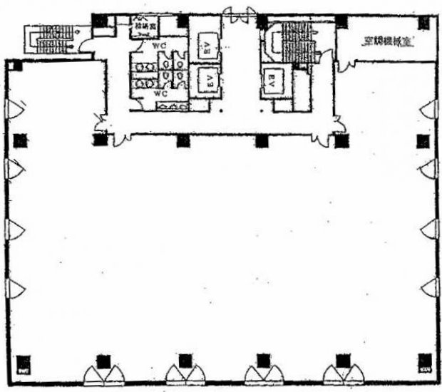 浜松町セントラルビル6F 間取り図