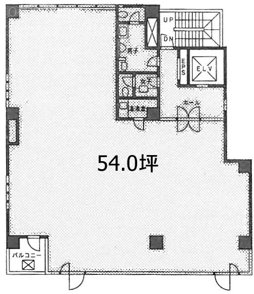 イケダビル5F 間取り図