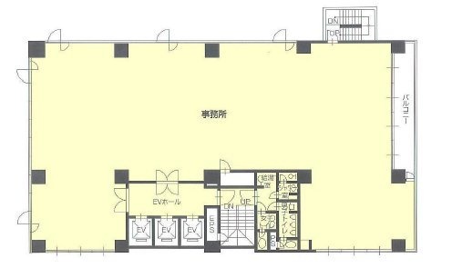 FORECAST品川4F 間取り図