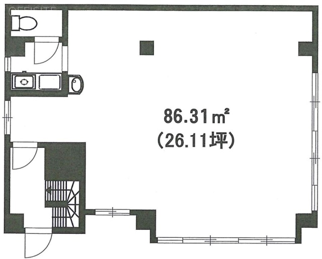 フジビル1F 間取り図